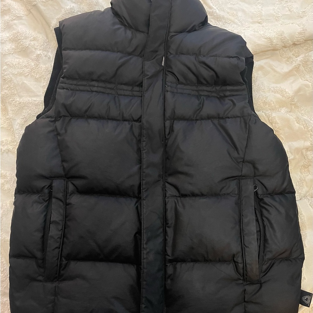 Columbia Convert Board Wear Women’s Down Puffer Vest Size M Goose & Duck Down